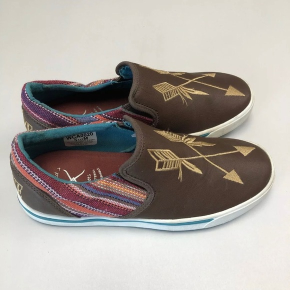 Twisted X Shoes - Twisted X Be Brave Aztec Slip On Shoe
